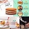 108Pcs Cake Decorating Supplies Kit 11in Revolving Cake Table with Stand Base and Baking Tools